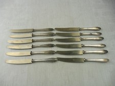 Ancien couverts couteaux - 12,